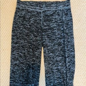 Blue and gray pajama pants